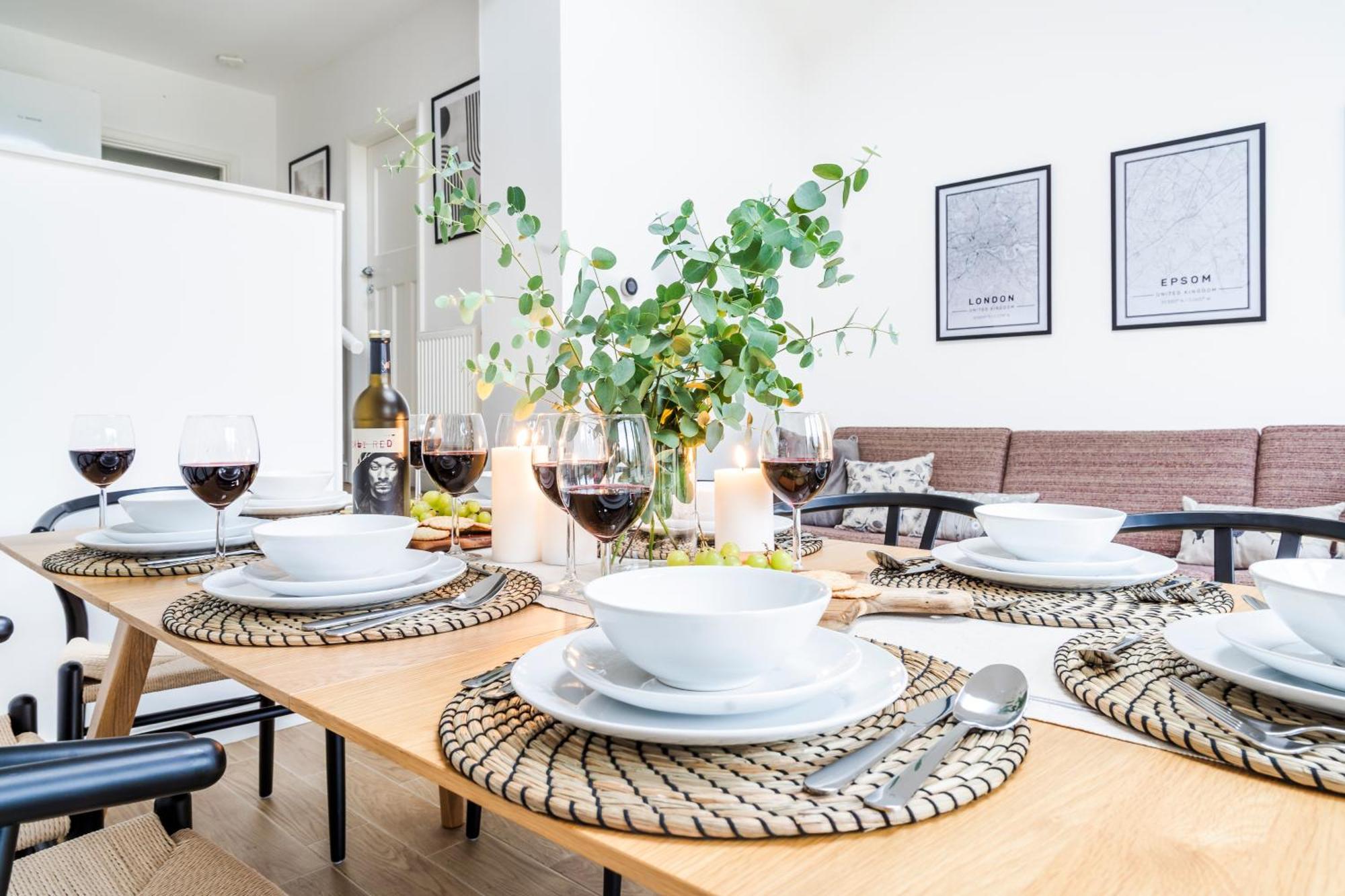 Cozy 3 Bedroom Terrace Cottage In Epsom Ngoại thất bức ảnh